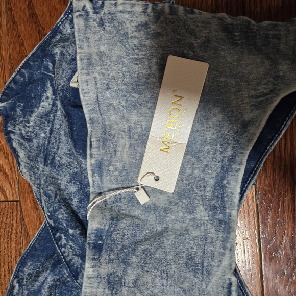 Denim Blue Mini Dress - Picture 9 of 12